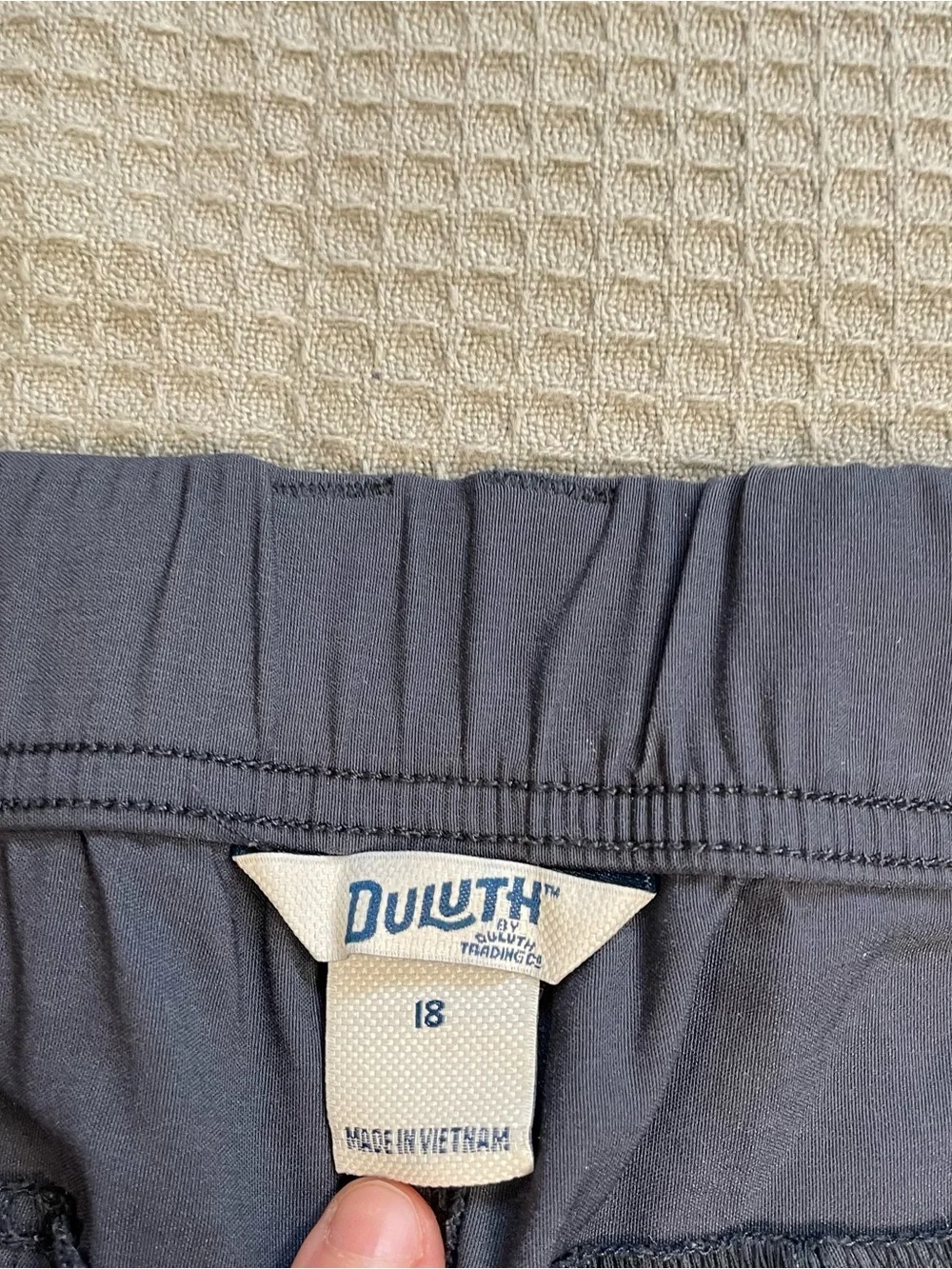 Duluth Trading Dry On The Fly Shorts 18 Womens 7” Ink Nylon Stretch